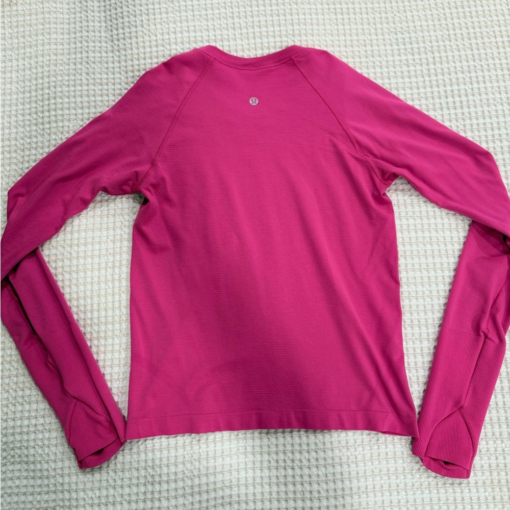 lululemon athletica Magenta Long Sleeve Top